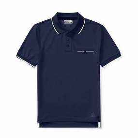 Perfect Layer Wear FLY Men Navy Blue Polo