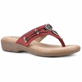 Fresh Energy Pad Comfort Bailee Womens Woven Thong Wedge Sandals