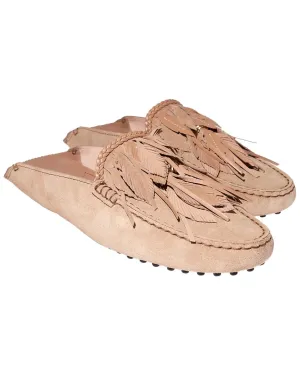 TOD??s Feather Suede Loafer Soft Cushion Steady Step