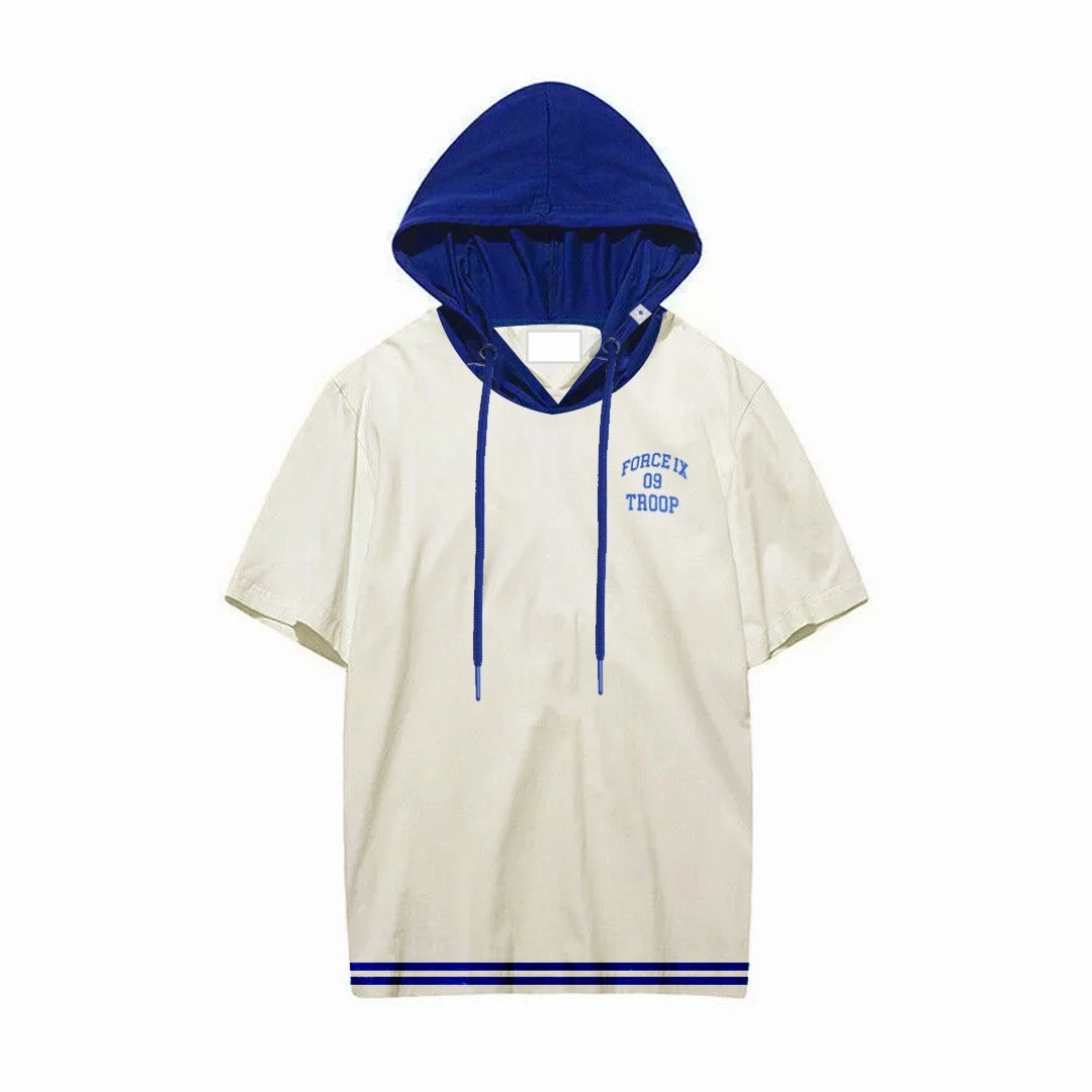 Force IX Short sleeve Hoodie Modern Style Trend Eco Conscious Production