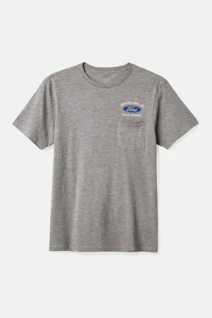 Sustainable Textile Layering Piece Ford Truck Country S/S Pocket T-Shirt - Heather Grey
