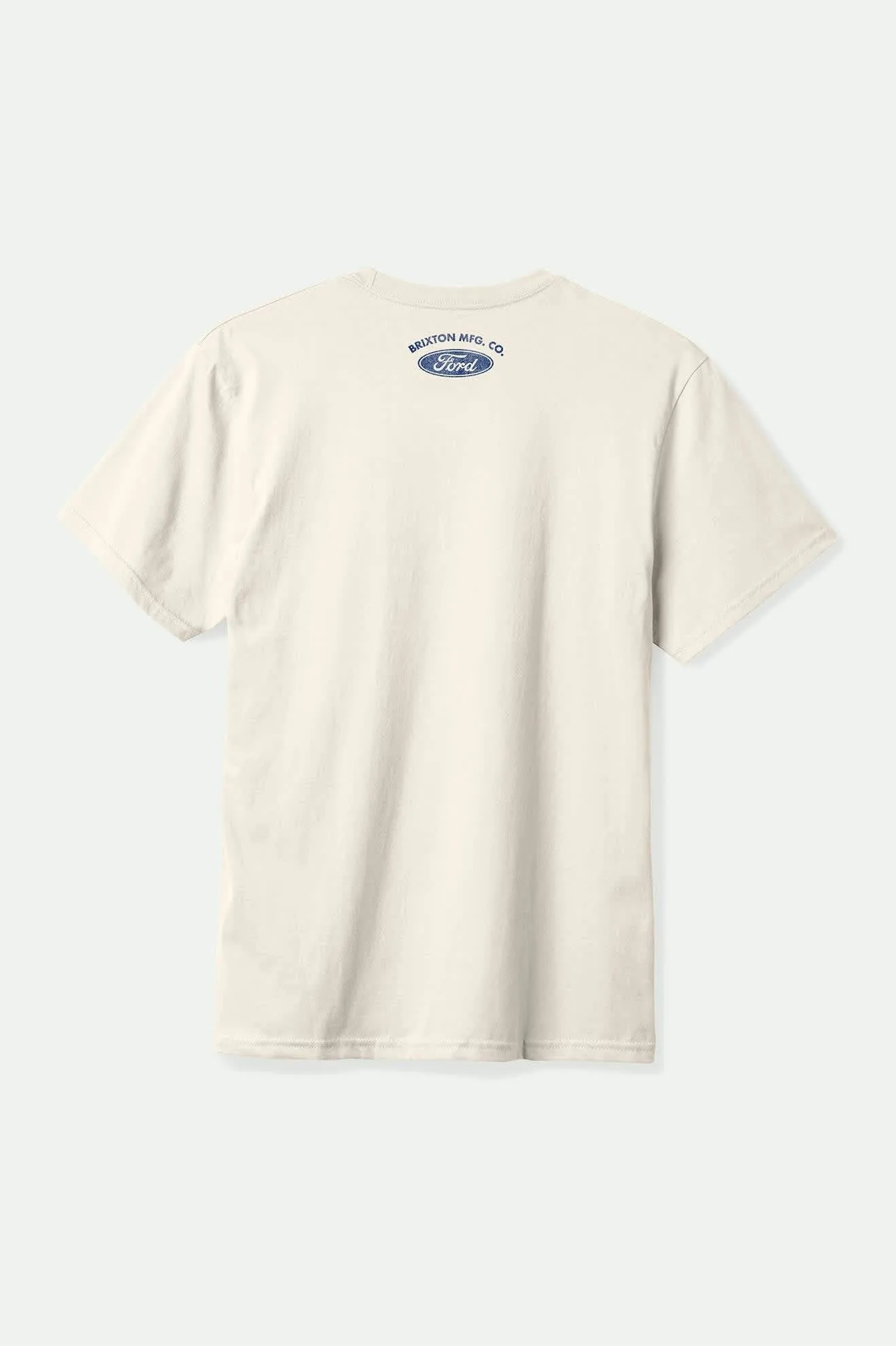 Slim fit sleekness BreathableFabric Ford Truck Country S/S Standard T-Shirt - Wimbledon White
