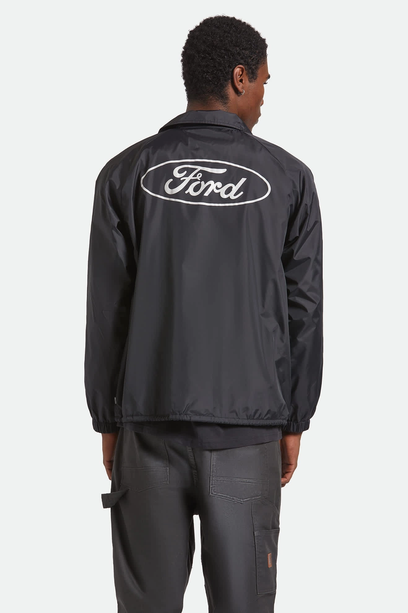 NoiseFreeMaterial Silicone Grip Trim Ford Built Tough Windbreaker - Burnt Rubber