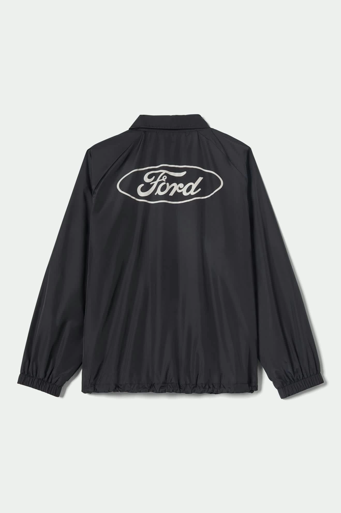 cloudy HemLock Adjustment System Ford Built Tough Windbreaker - Burnt Rubber