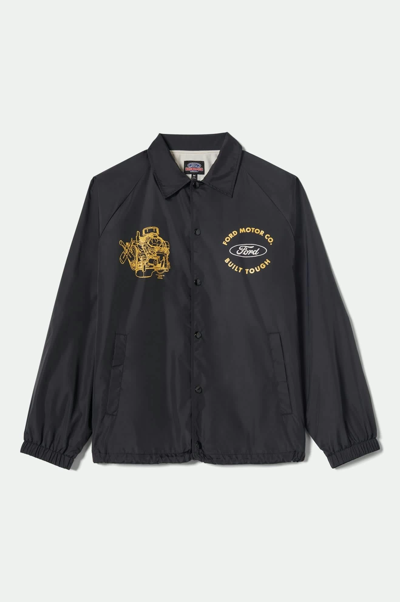 Relationship Stretch Fit Ford Built Tough Windbreaker - Burnt Rubber