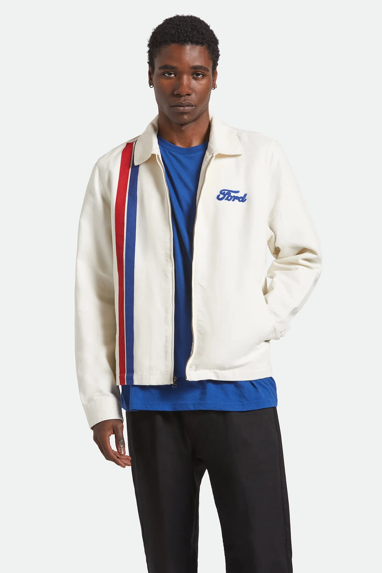 Resilience music concert Ford Number One Garage Jacket - Wimbledon White