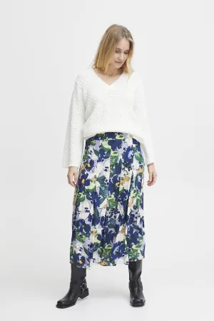 Fran 12623 Lavendar Mix Skirt