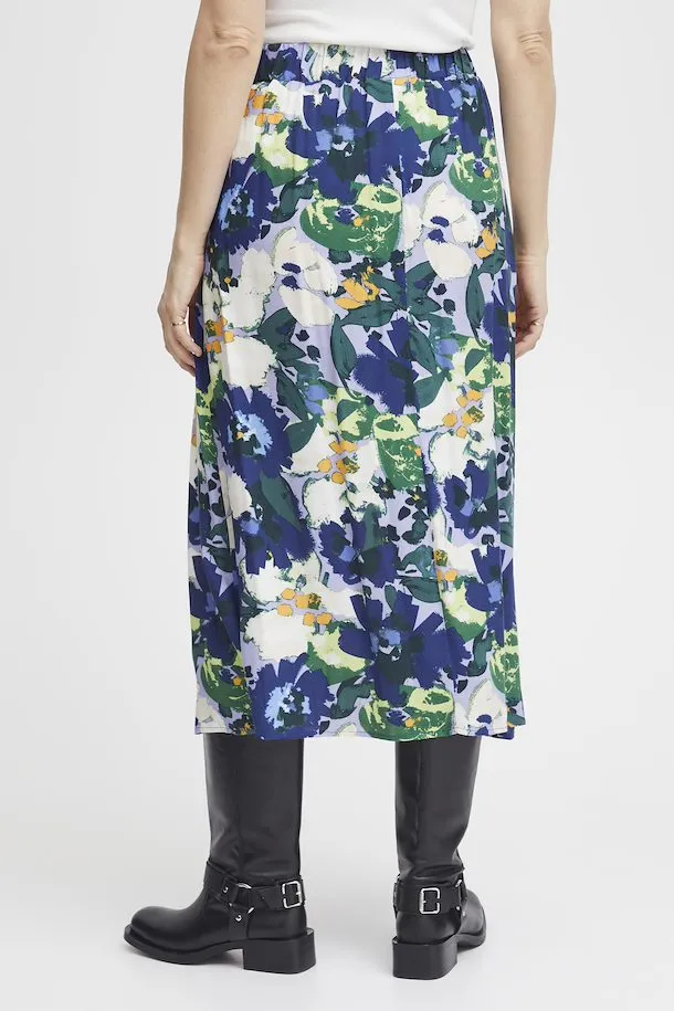 Fran 12623 Lavendar Mix Skirt