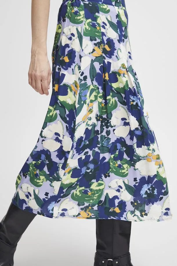 Fran 12623 Lavendar Mix Skirt