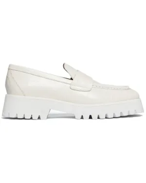 Freda Salvador Hana Leather Loafer Braided Detail