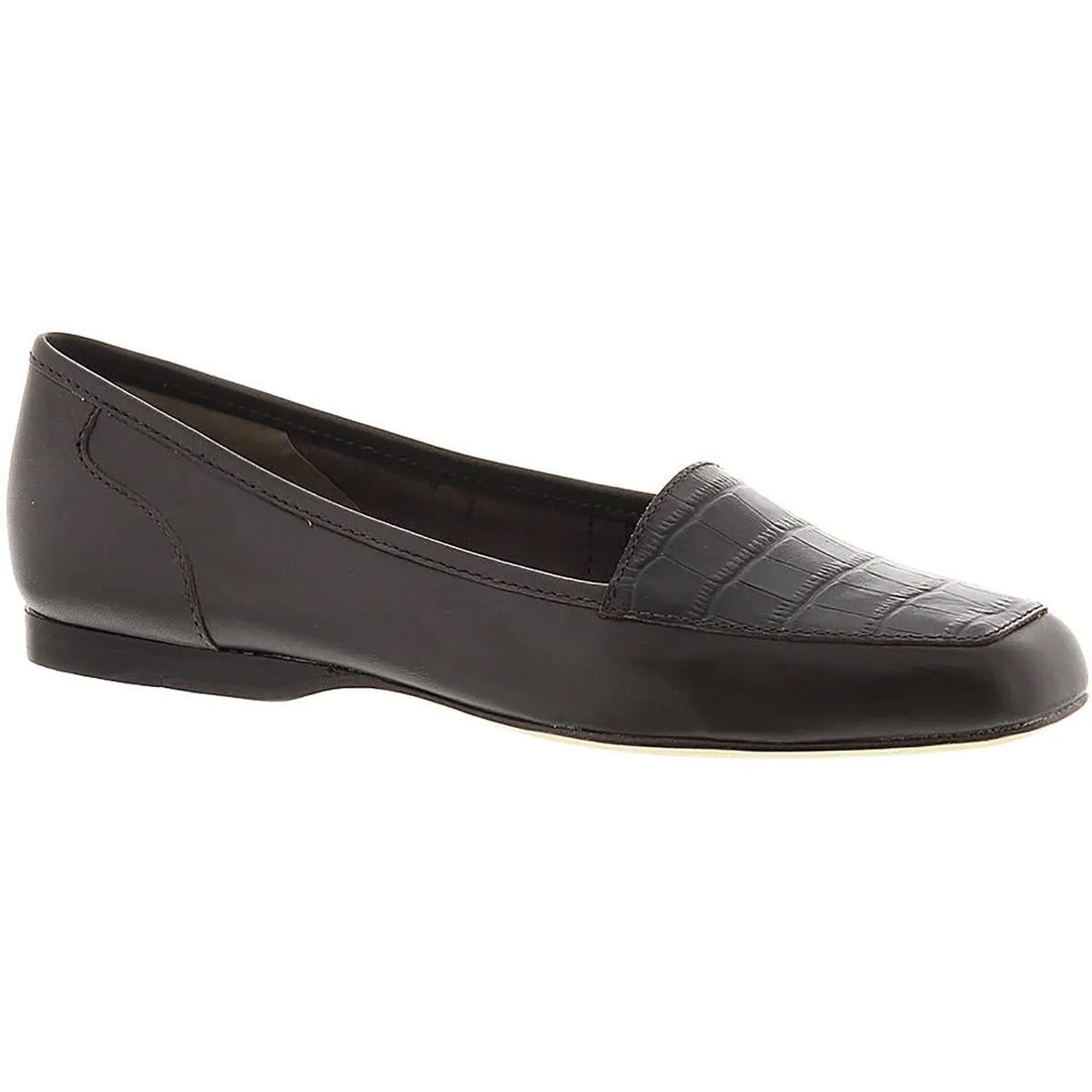 Freedom Womens Square Toe Loafers Casual Fit Quiet Confidence