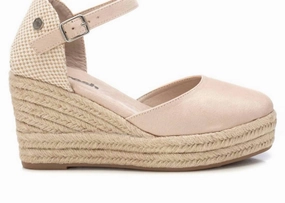 Women's Wedge Espadrilles Sandal In Beige Posture Boost Base Firm