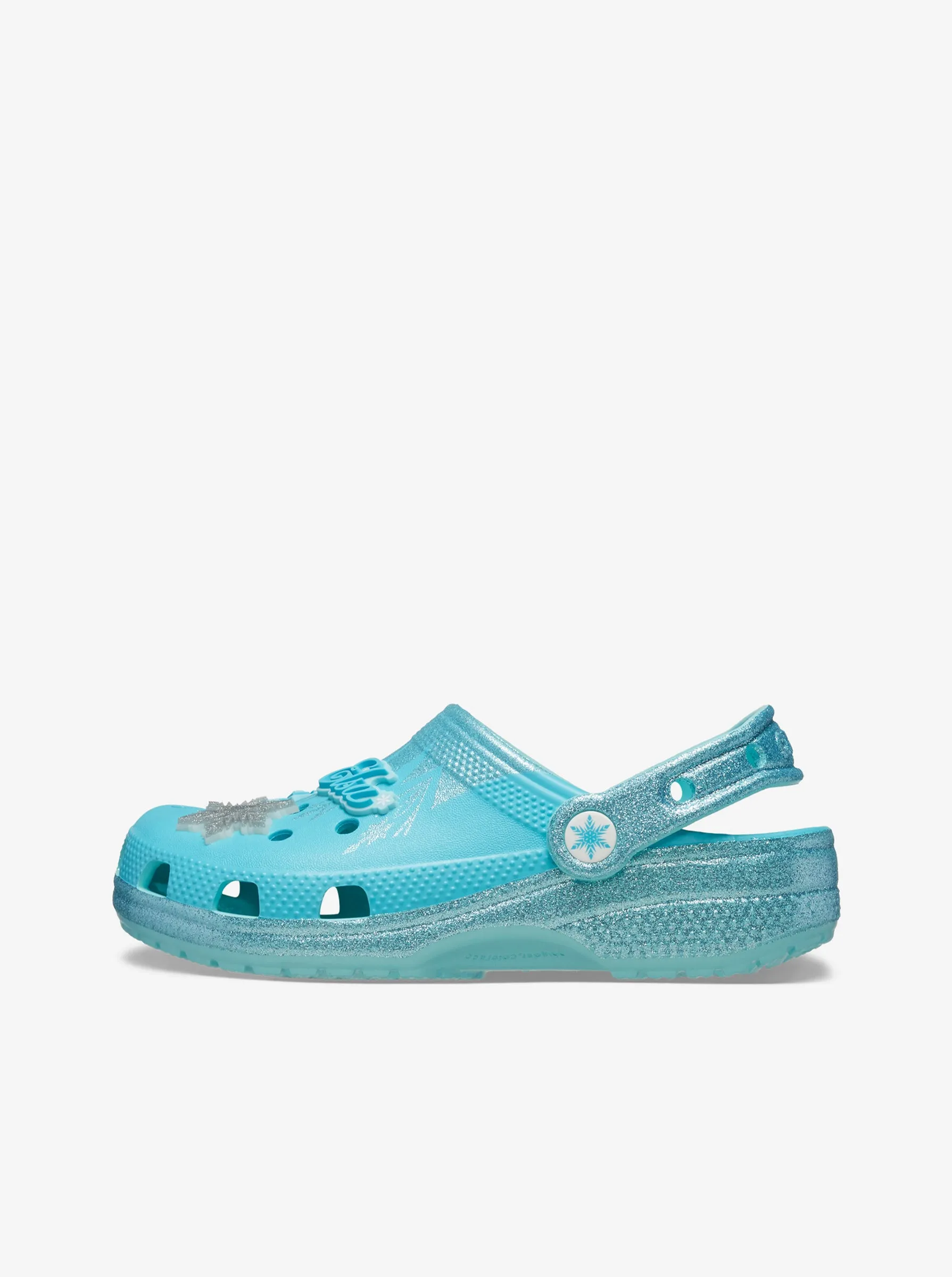 Easy To Slip Lace Up Design Frozen Elsa Classic Clog Kids