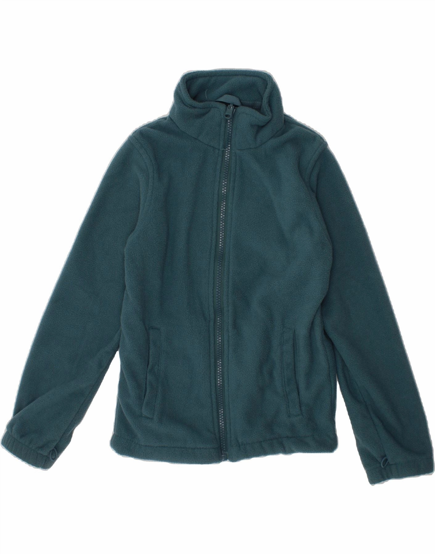 Flexible Movement MOUNTAIN WAREHOUSE Boys Fleece Jacket 7-8 Years Blue Polyester