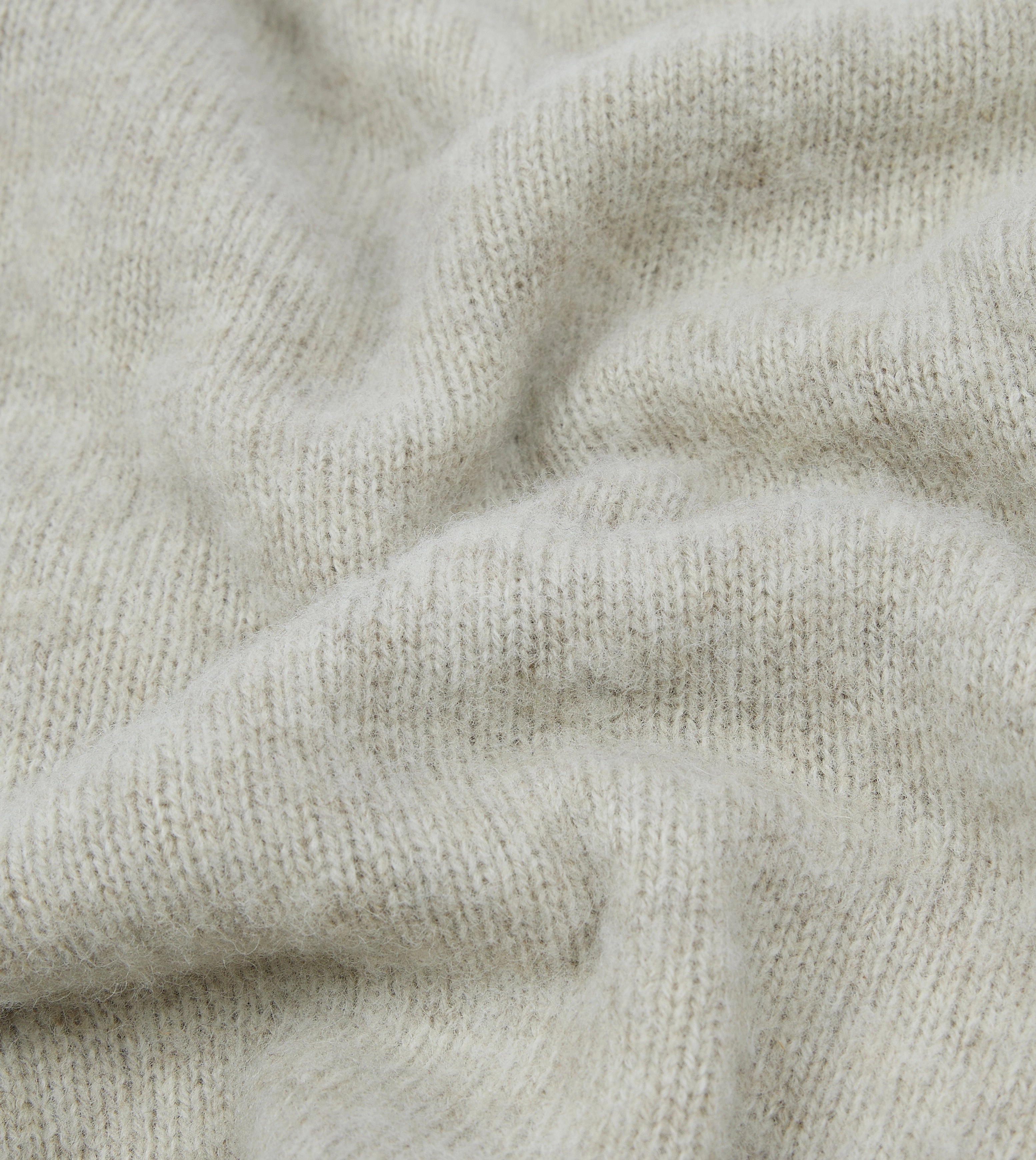 Stone Brushed Shetland Crew Neck Jumper Quick Dressing Fresh Look
