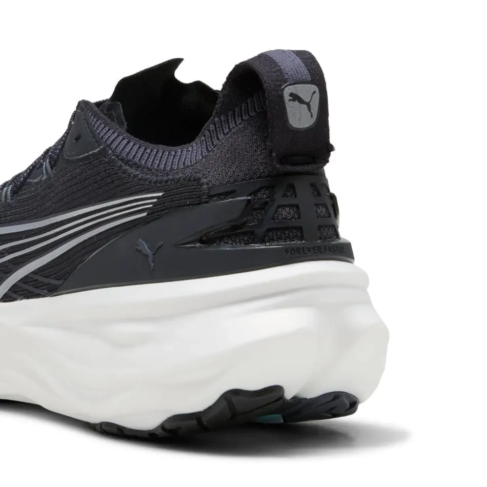 Puma Men's ForeverRun NITRO 2 Running Shoes in PUMA Black/PUMA White SS25 running for mental well - being non - perforated shoes