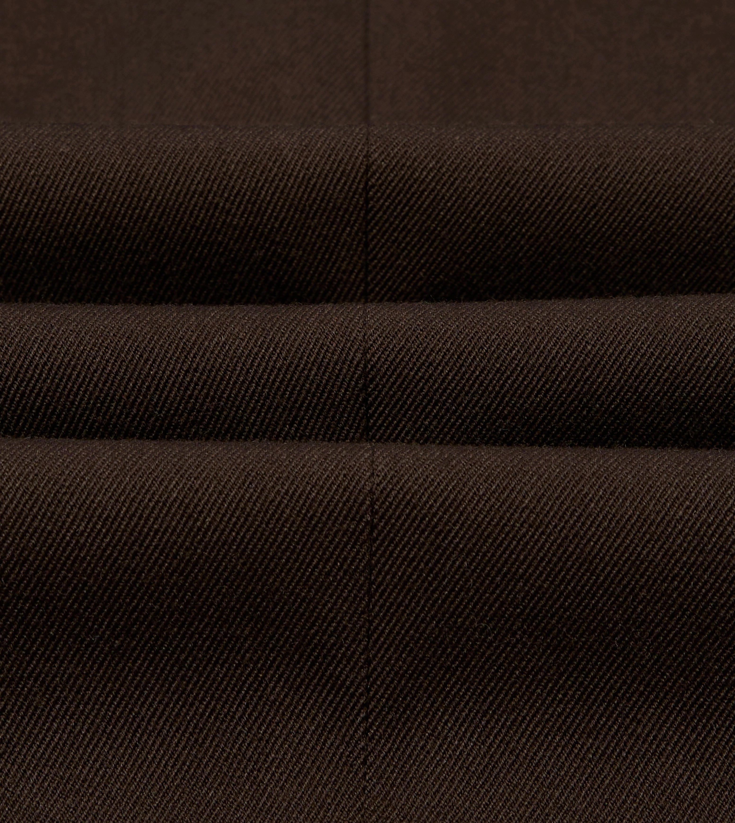 Brown Wool-Cotton Tailored Jacket Timeless Layer Classic Comfort