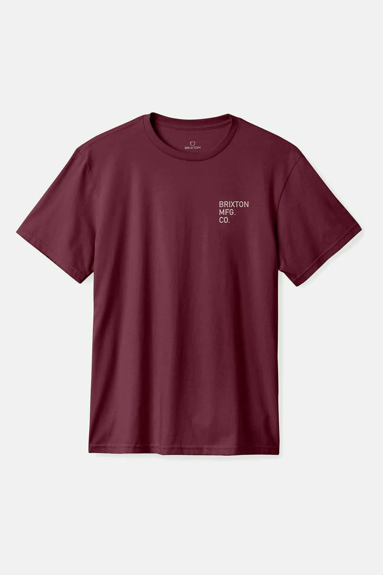 Gage S/S T-Shirt - Port Worn Wash Cozy Feel