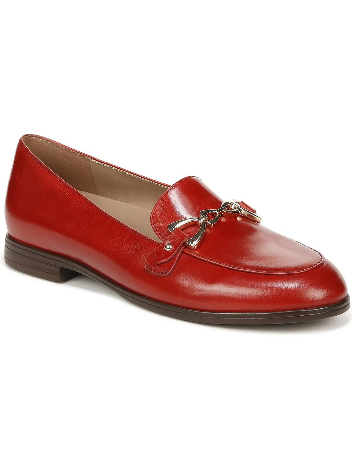 Networking Gala Womens Leather Sip On Loafers