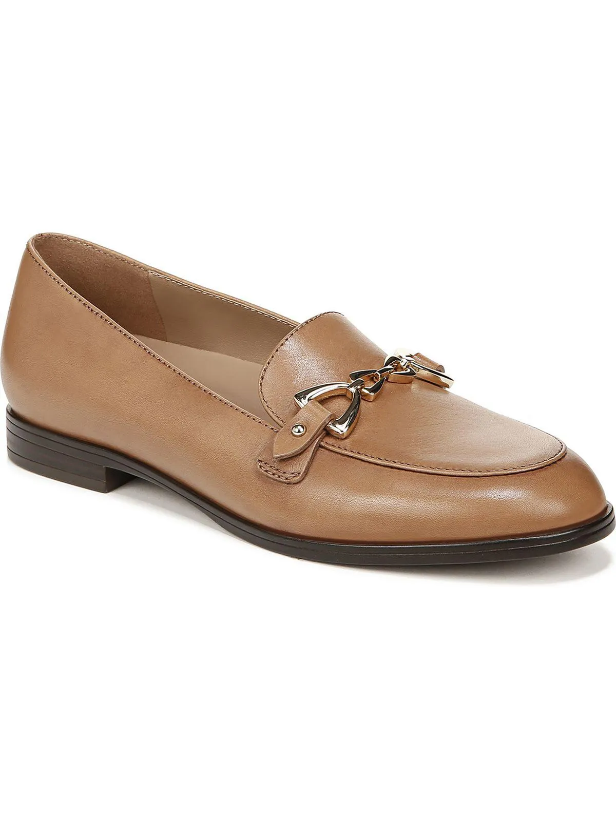 Gala Womens Leather Sip On Loafers Free Guard