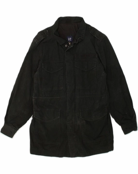 WaterResistant Shell Fall Weather GAP Boys Utility Jacket 12-13 Years Black Cotton