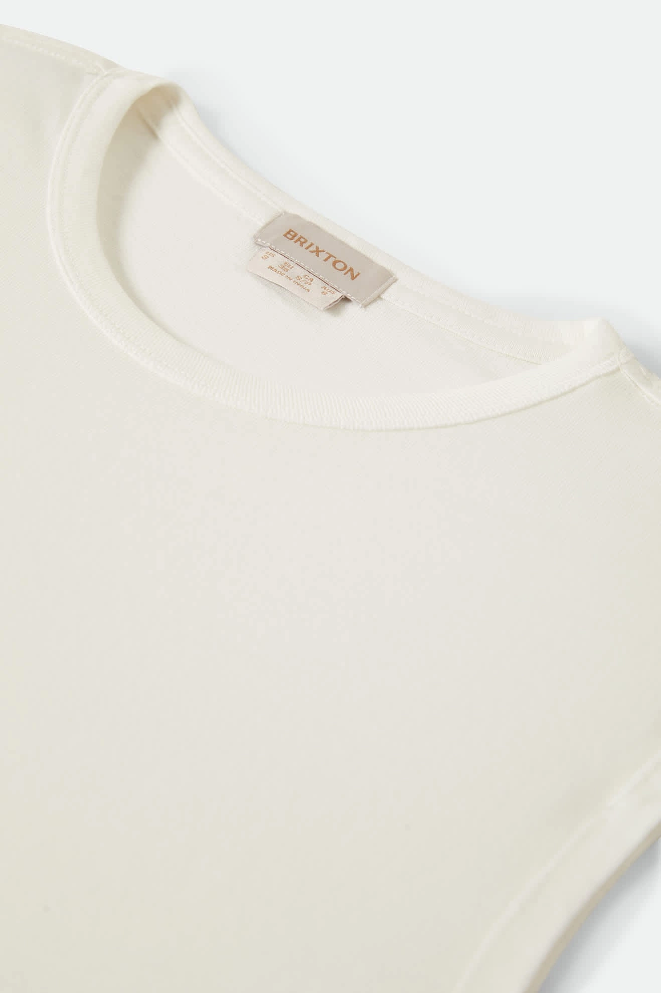 Carefree Organic Garment Dyed Muscle Tank - Off White Casual Layer Look Daily Favorite