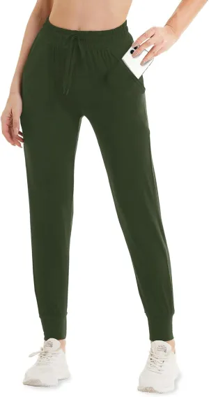 GAYHAY Joggers for Women with Pockets - Womens Sweatpants Lightweight Yoga Lounge Pants for Athletic Workout Gym Running