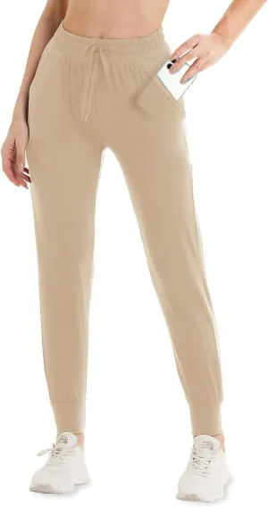 GAYHAY Joggers for Women with Pockets - Womens Sweatpants Lightweight Yoga Lounge Pants for Athletic Workout Gym Running