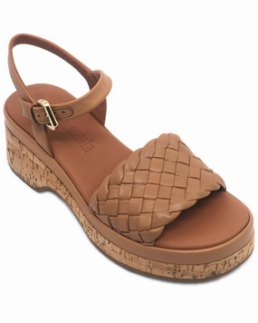 Gentle Souls by Kenneth Cole Dorris Leather Wedge Fast Pick Stride Sure