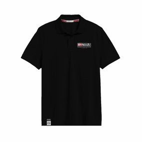 Geo Norway Black Polo Perfect Comfort Wear
