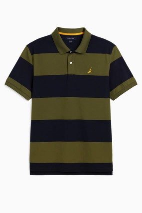 School spirit Nautica Stripe Men Polo