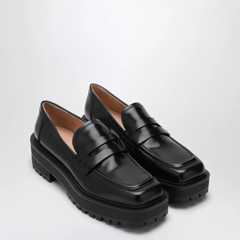 Gianvito Rossi Women's Leather Loafer Calm Motion Breathable