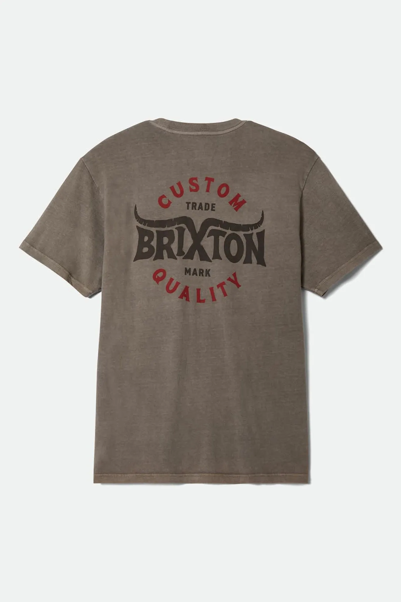 Seam Free Shoulders Gibson S/S Standard T-Shirt - Cinder Worn Wash