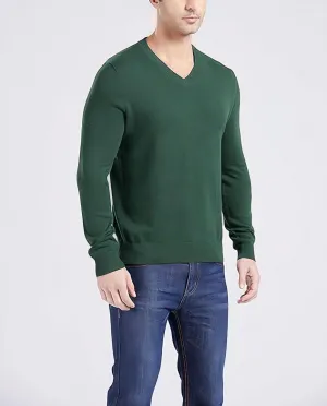Gilboa - 100% Cotton - V Neck Sweater Men - Sweaters for Men - Black V Neck Sweaters for Men - Pullover Men V Neck - Sueter