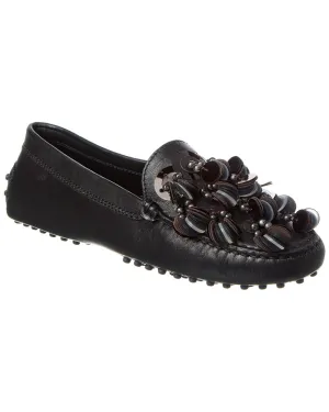 TOD??s Gommino Leather Loafer Fresh Flow