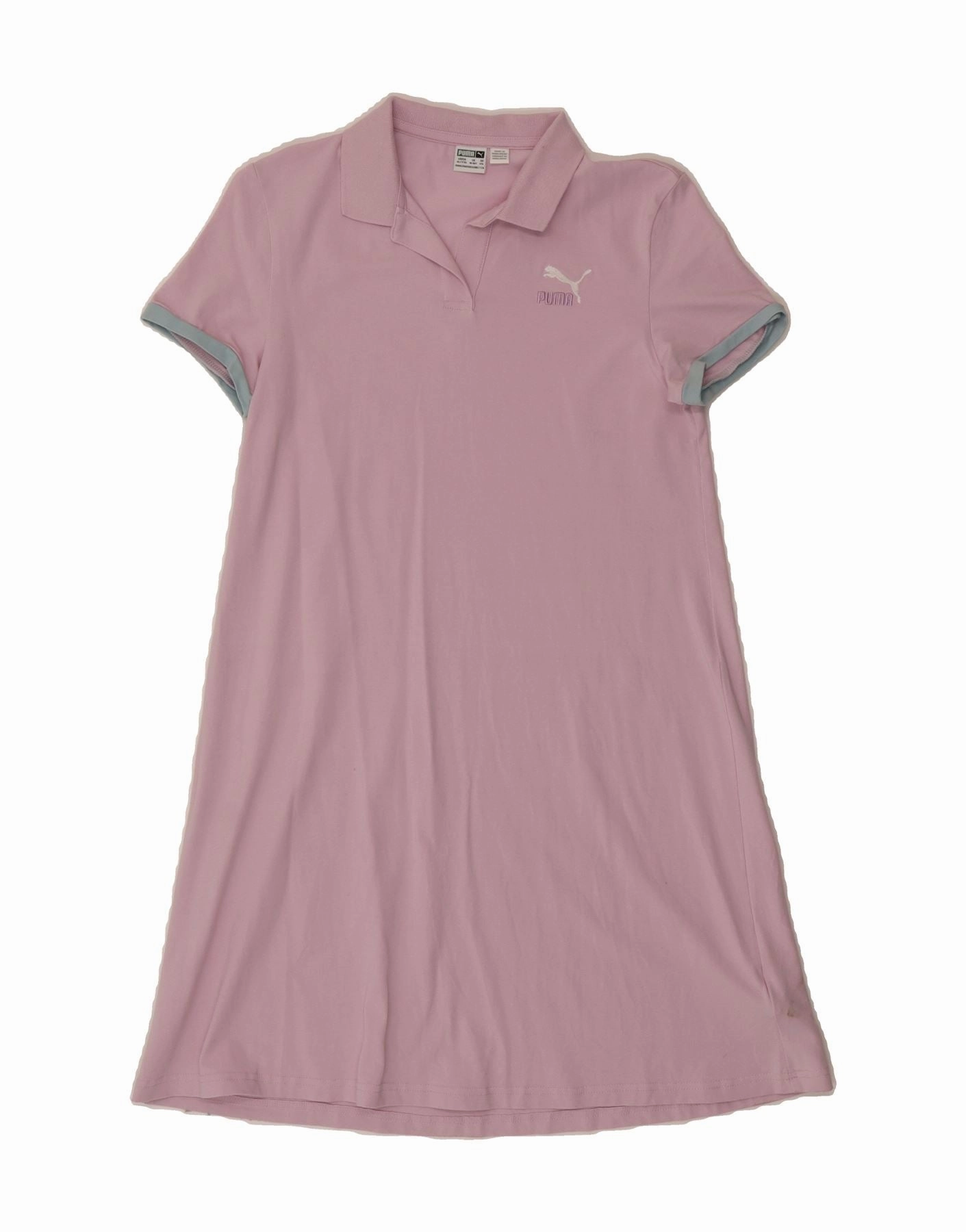 Movement Friendly plus-size PUMA Girls Polo Dress 15-16 Years Pink Cotton