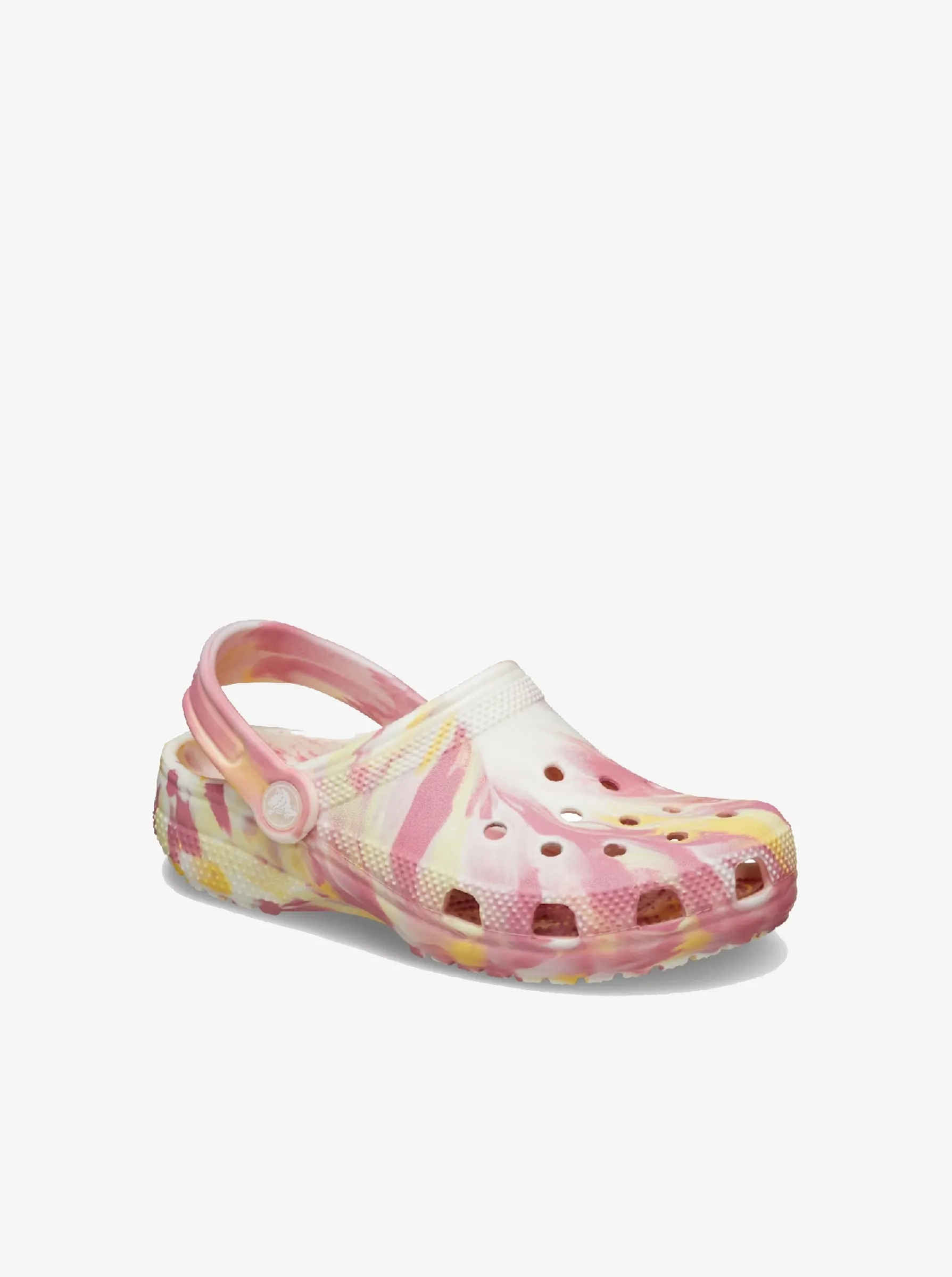 Glow Marbled Classic Clog Infants Breathable Upper Cozy Travel Fit