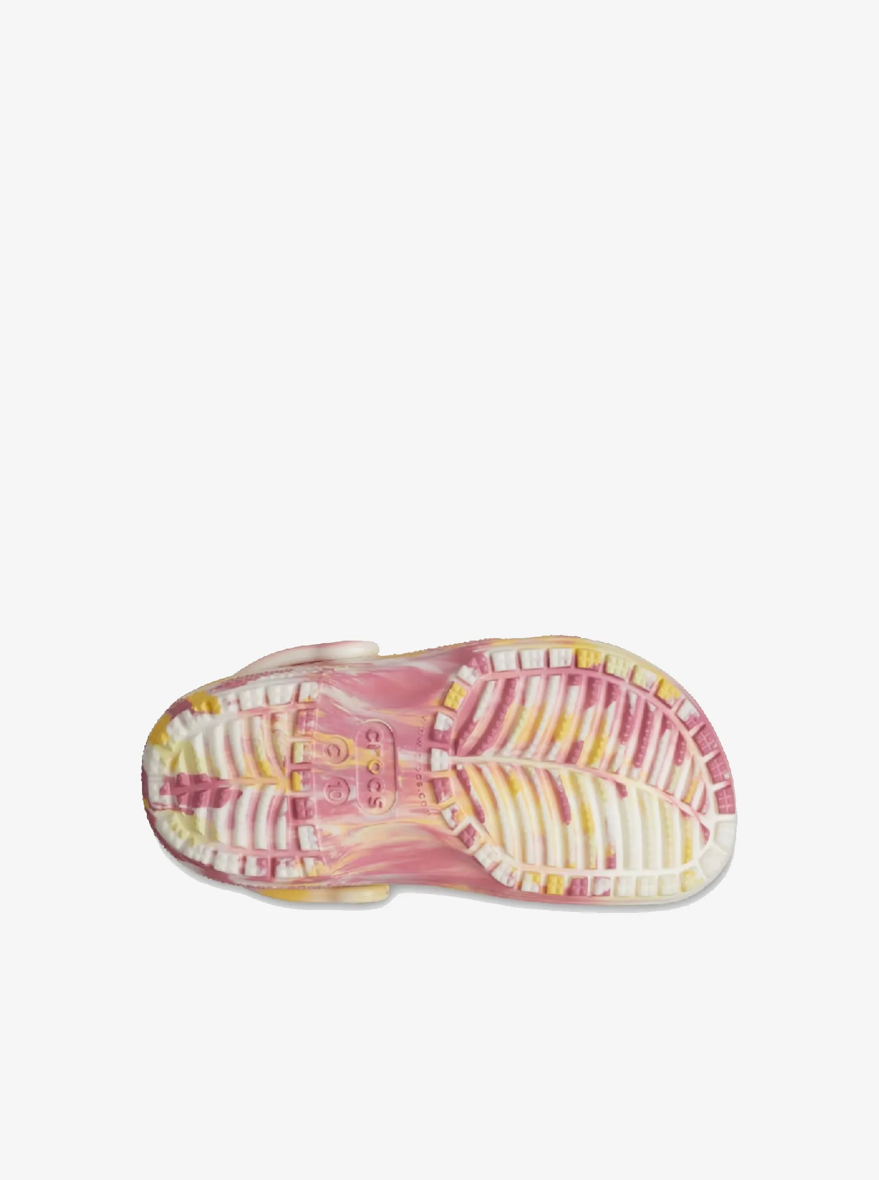 Comfortable Stride Mule Design Glow Marbled Classic Clog Infants