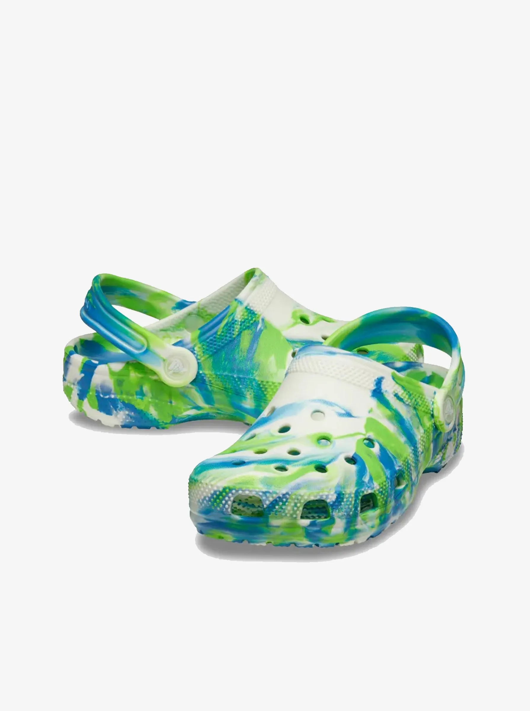 Comfort footbed Glow Marbled Classic Clog Kids