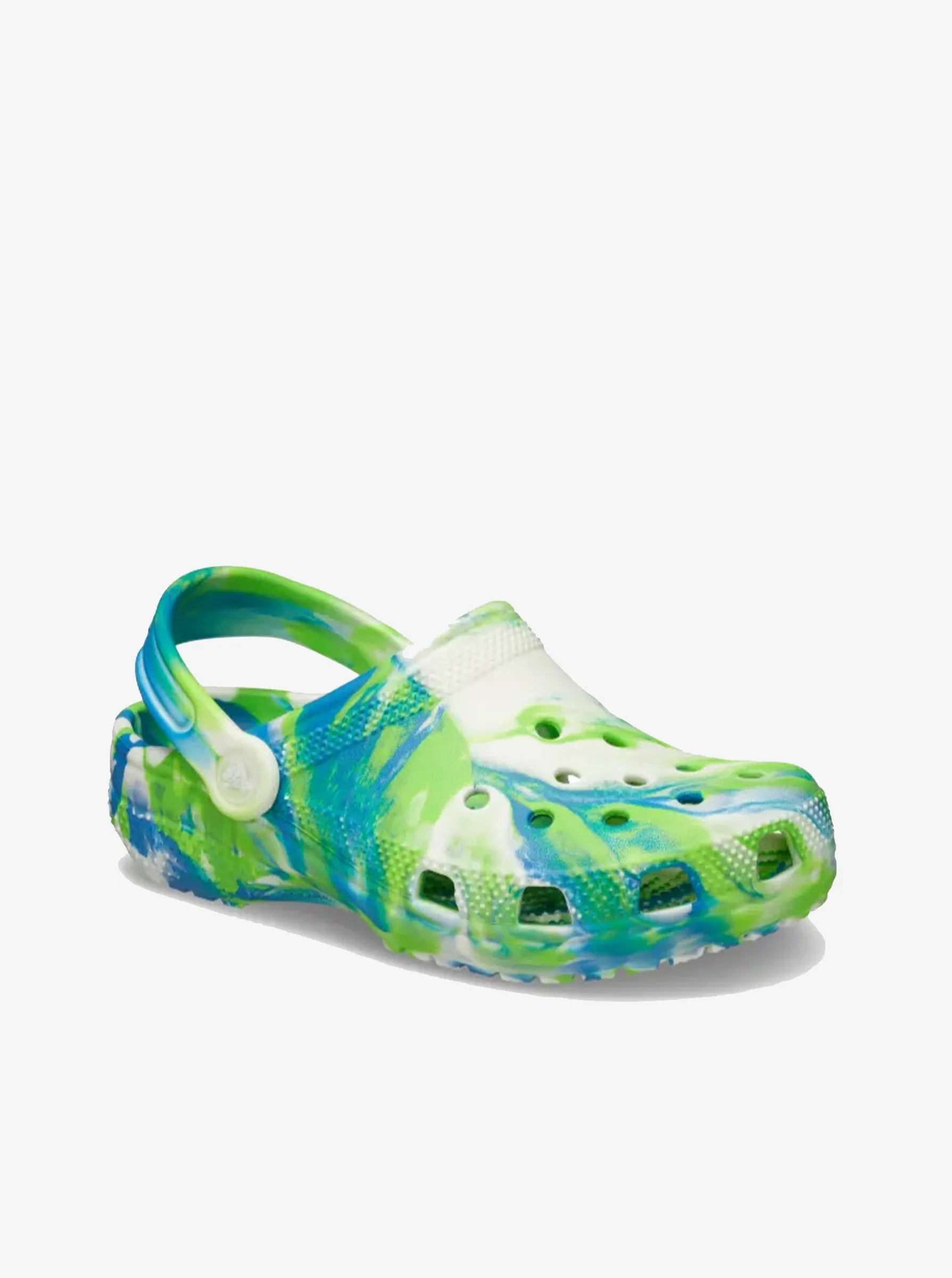 Soft Step-On Glow Marbled Classic Clog Kids