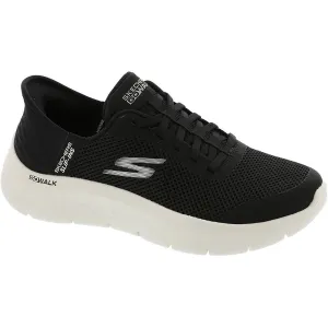 Go Walk Flex Womens Memory Foam Manmade Slip-On Sneakers Business Mood
