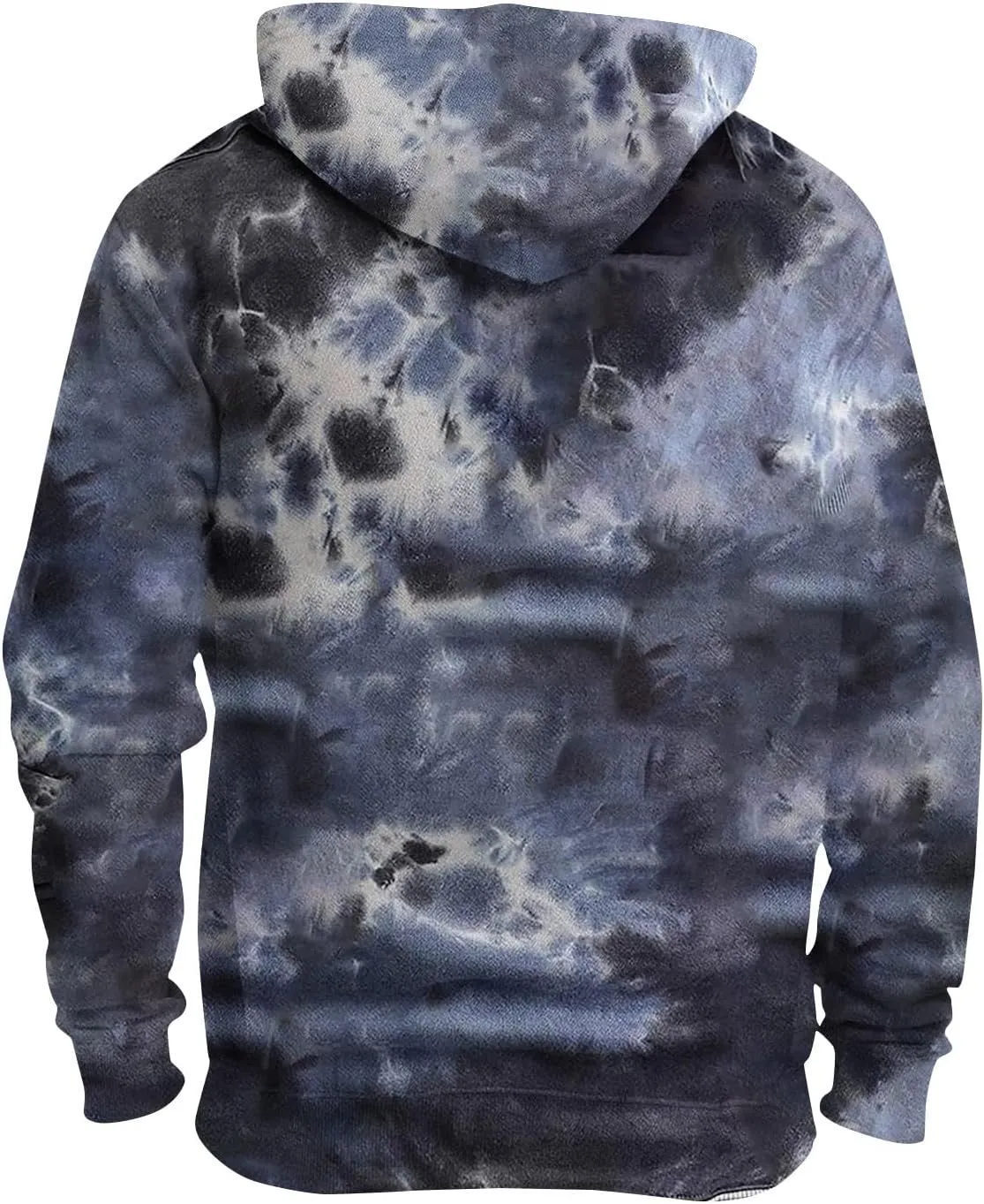 GOFULY MenS Hoodies Tie Dye Fall Sweatshirts With Hood Fashion Hoodies Pullover Drawstring Long Sleeve Tshirts With Pocket