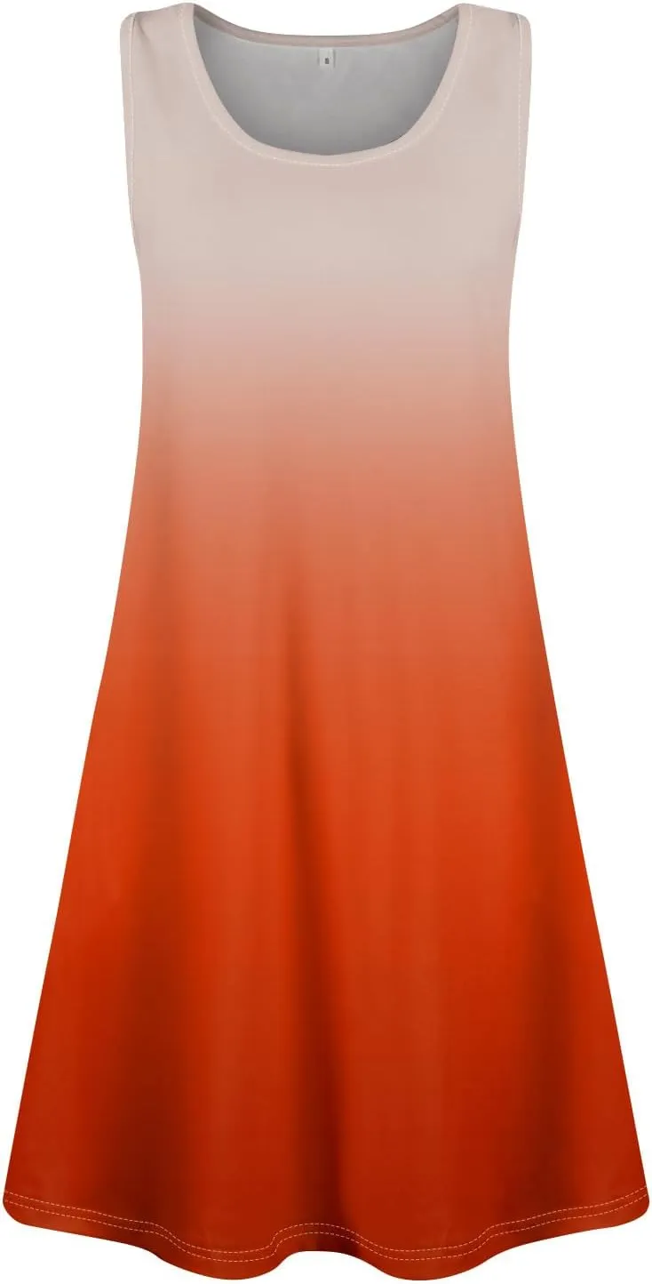 Going Out Dresses for Women Spring Tank Dress Flowy Sun Dresses Sleeveless Floral Print Dress Boho Summer Ruched Dress