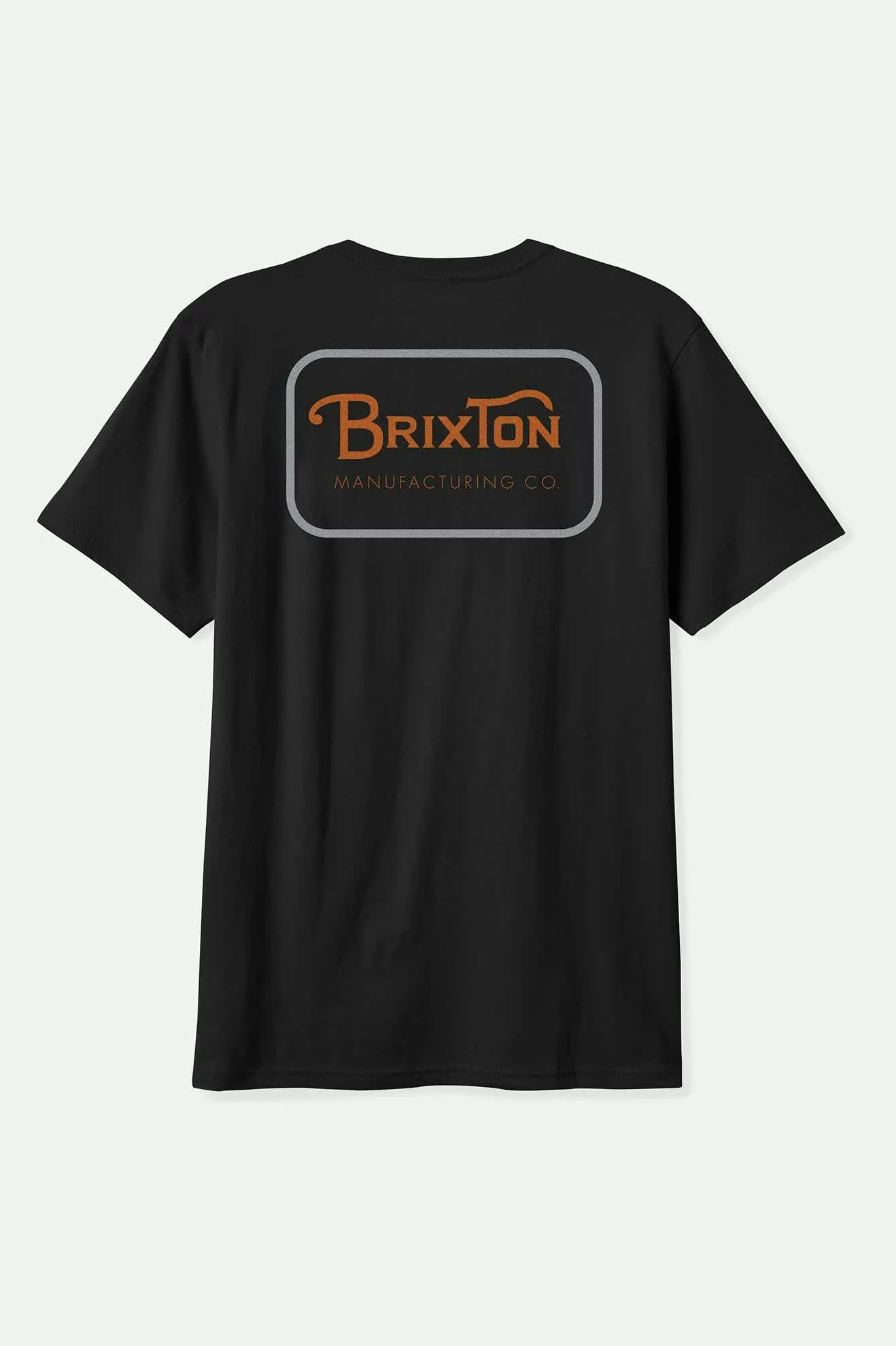 Chic Casual Wear Grade S/S Standard T-Shirt - Black/Rust/Smoke Grey