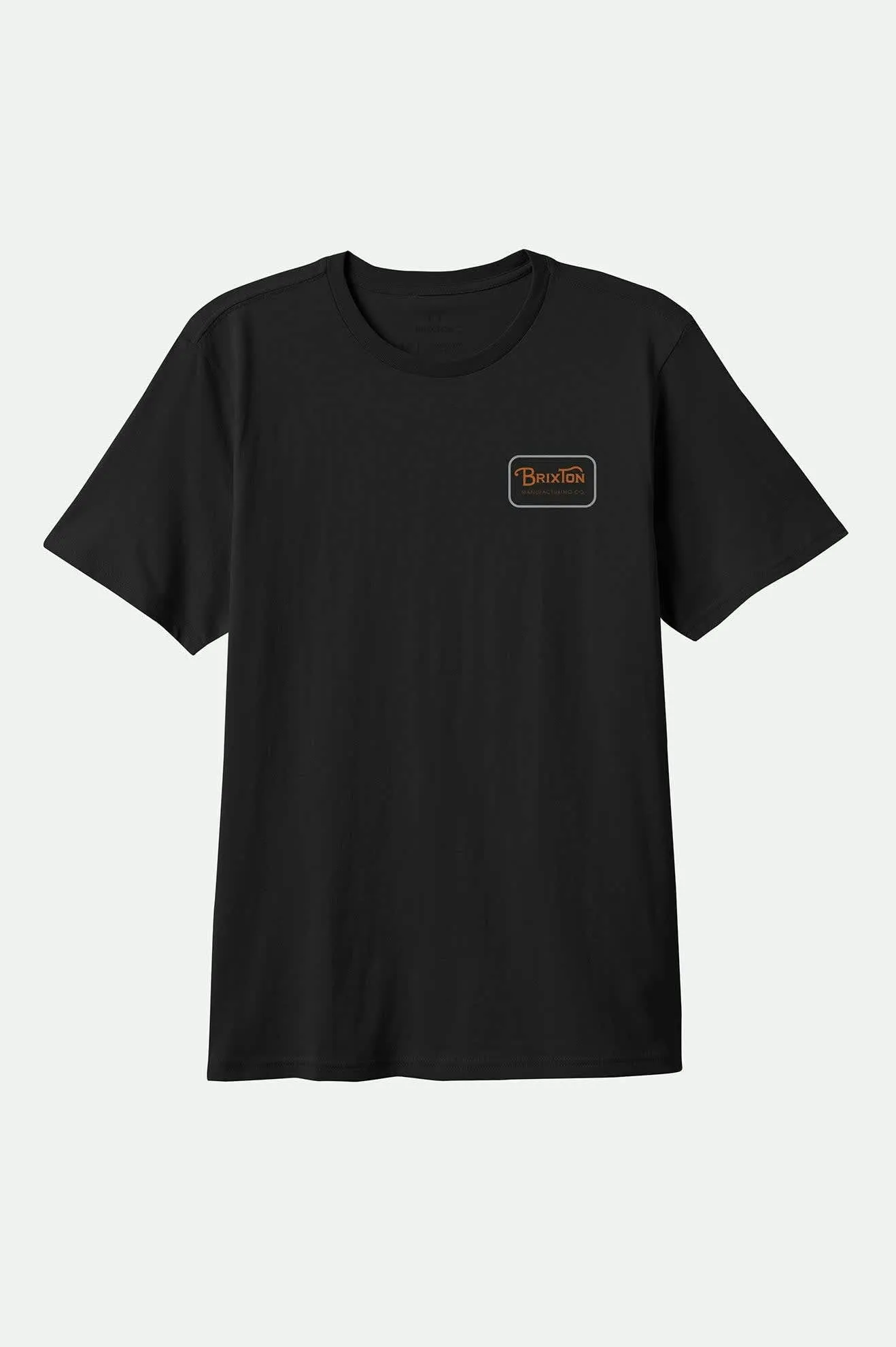 Grade S/S Standard T-Shirt - Black/Rust/Smoke Grey Casual Comfort Wear Date night