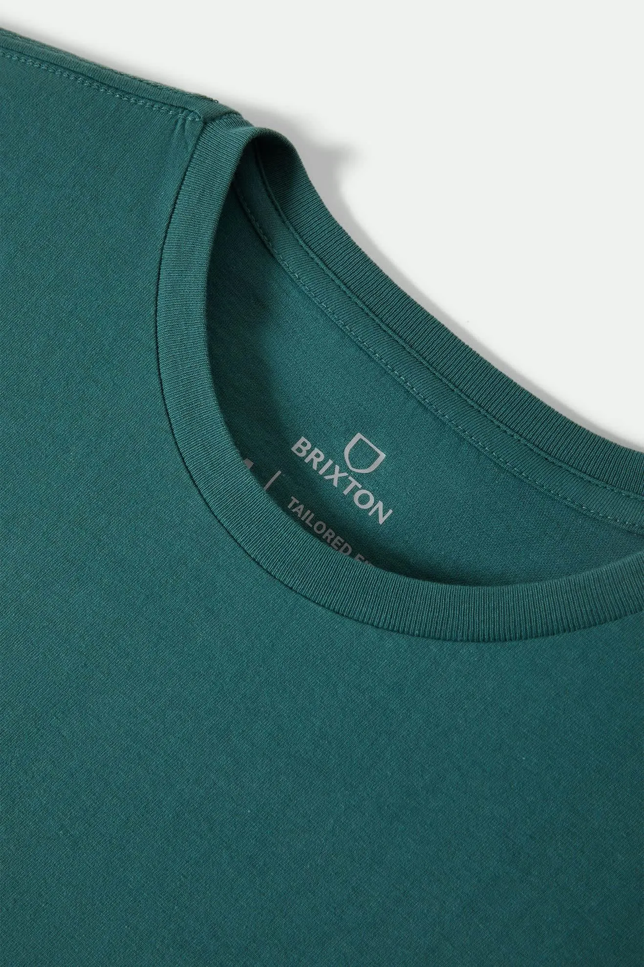 Active Look Premium Cotton Short Sleeve Tailored T-Shirt - Night Sage