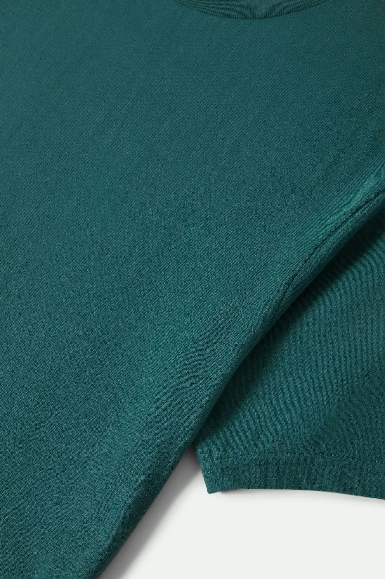 Premium Cotton Short Sleeve Tailored T-Shirt - Night Sage Lightweight Wear