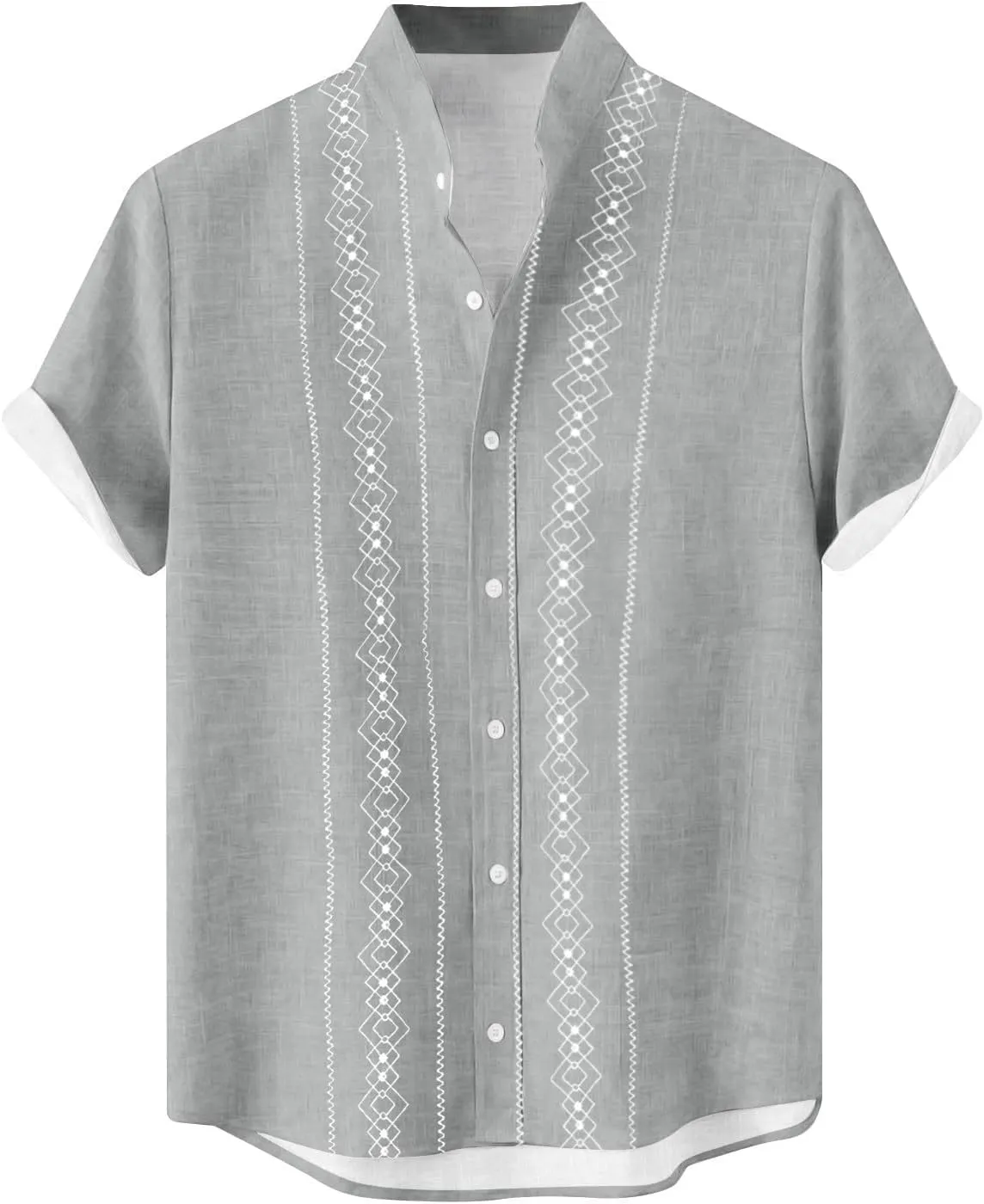 Graphic Shirts for Men Casual Loose Fit Short Sleeve Printed Vintage Big and Tall Summer Beach Tshirts Fashion Shirt