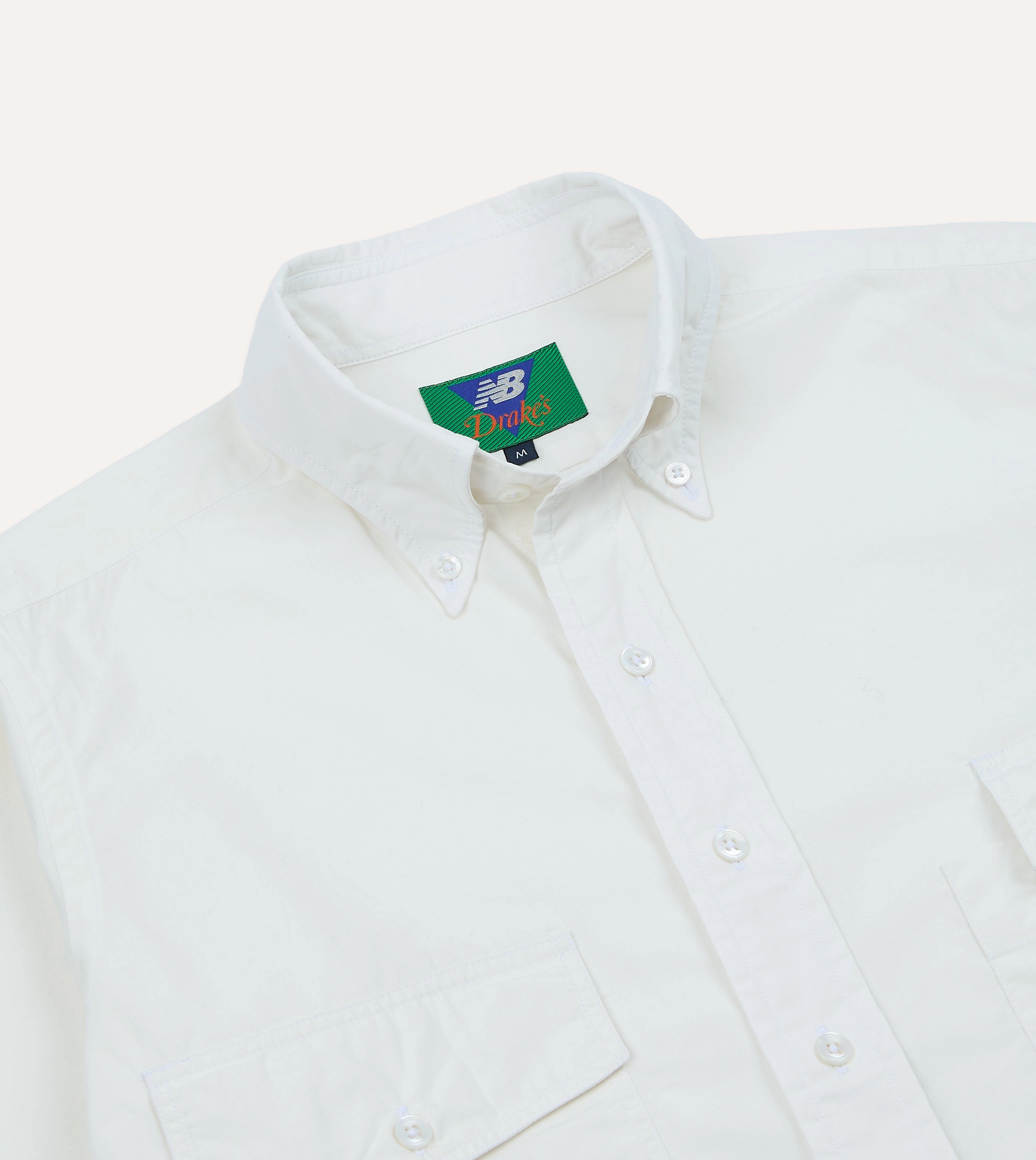 crew neck Reinforced Shoulders Drake??s and New Balance Poplin Hiking Shirt