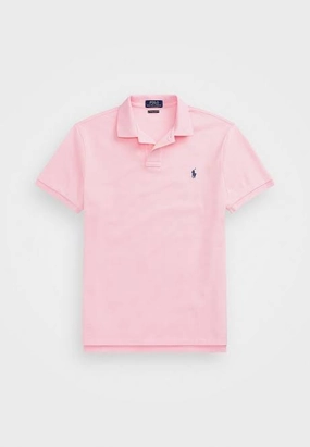 Ralph Lauren Pink Small Pony Polo Elegant and Relaxed